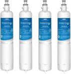 Waterdrop WD-F19C Replacement for GE® RPWFE®, RPWF (Built-in CHIP) Refrigerator Water Filter, Compatible with GFE28GYNFS, GFE28GELDS, PFE28KELDS, PFE28KYNFS, GFD28GELDS, PWE23KELDS, 4 Filters