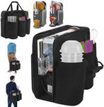 Carrying Bag for Ninja SLUSHi Slushie Machine FS300/FS301C,Front-Opening Design,Multi-Pocket Storage with Handles Frozen Drink Maker Bag,Thickly Padded for Protection for Outdoor Frozen Drink Maker