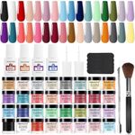 Openlive 32 Color Dip Nail Powder S