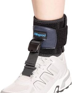 joingood Soporte de Caída Pie para Caminar con Zapatos,Soporte Caido Pie Hacia arriba Ayuda a Levantar Zapatos,Férula Pie Caido pie Dorsiflexionado,Ortesis Pie Caido para Pie Izquierdo y Derecho(L/XL)