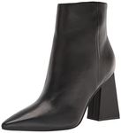 Marc Fisher LTD Women's Kulika Ankle Boot, Black Leather 002, 11