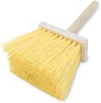 MARSHALLTOWN Plastic Bristle Stucco Dash Brush, 5-1/2 Inch Bristles, 8 Inch Hardwood Handle, Easily Create Texture on Stucco, Made in the USA, 6556