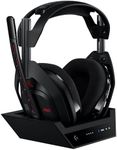 Logitech G Astro A50 LIGHTSPEED Wireless Gaming Headset + Base Station (Gen 5), PRO-G GRAPHENE, 3-System Switching, USB-C to Xbox, PS5, PC/Mac or Nintendo Switch, Bluetooth - Black