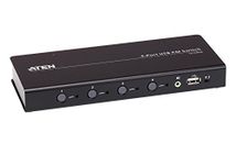 4 Port USB Boundless KVM Switch