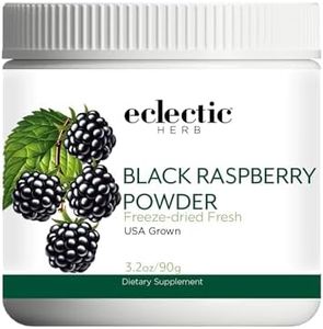 Eclectic Institute Raw Fresh Freeze-Dried Black Raspberry Powder | 3.2 oz