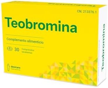 Teobromina - Contribuye a Evitar y Disolver Piedras en los Riñones - Diurético - 30 comprimidos/500mg