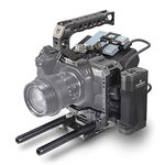 (Tilta Gray) TILTA TA-T01-A-G Cage Compatible with BMPCC 4K / 6K Blackmagic Pocket Cinema Camera 4K / 6K Rig (Tactical Kit)