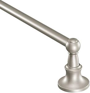 Moen Vale Brushed Nickel 24-Inch-Towel Bar, DN4424BN