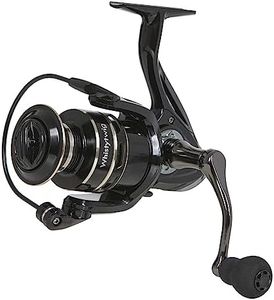 Whistytwig Spinning Fishing Reel - Lure and Bait Fishing - High-Performance Lightweight Spinning Reel for Saltwater and Freshwater Fishing, Stainless Steel Shaft, Front Drag, 5.5 Gear Ratio (WT6000)