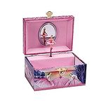 Schylling IBJB Iridescent Ballerina Jewelry Box, Pink, 1 EA