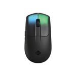 Cosmic Byte Pulse Wired RGB Gaming Mouse, 40 Grams, 12400DPI, 1000Hz Polling, Pixart 3327 Sensor, 20M Switches, Paracord Cable, PTFE Feet, Software Support (Black)