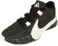 Nike Men's Zoom Freak 5 Sneaker, Black/White-Pure Platinum, 7.5 UK