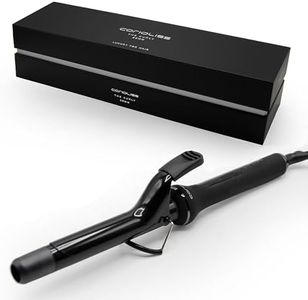 CORIOLISS | The Curly | Fer à boucler pour femmes | Fer à boucler pour cheveux longs et courts | Baril conique professionnel en céramique avec contrôle de la température 25 MM