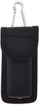Outdoor Edge 4.5" Nylon Utility Holster - for Carrying Folding Knives, Multi-Tools, Gun Magazines and Accessories - Includes Belt Clip and Carabiner