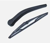 Rear Windshield Wiper Arm Blade Set for 2004 2005 2006 2007 2008 2009 Dodge Durango SLT Limited SXT ST SE Base Limited Hybrid Sport Utility, 2007 2008 2009 Chrysler Aspen Limited Hybrid Sport Utility