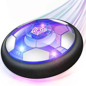 Hover Soccer Ball Kids Toys, USB Rechargeable Hover Soccer Ball with Protective Foam Bumper and Colorful LED Lights for 3 4 5 6 7 8-12 Years Old Boy Girl, Air Power Soccer Hover Ball for Kids Game