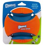 Chuckit! Kick Fetch Ball Dog Toy Interactive Play, Small size, Orange/Blue