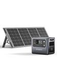 AFERIY Portable Power Station 2400W with 200W Solar Panel, 2048Wh Portable Power Station LiFePO4 with 200W Solar Panel, 230V AC Outlets, UPS, Solar Generator, Electric Generator for RV/Camping/Home