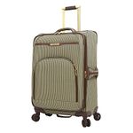 LONDON FOG Oxford Iii 25" Expandable Spinner, Olive, 25-Inch, London Fog Oxford Iii 25" Expandable Spinner
