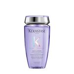Kérastase Blond Absolu, Hydrating Illuminating Shampoo, For Lightened, Highlighted and Grey Hair, With Hyaluronic Acid & Edelweiss Flower, Bain Lumiere, 250ml