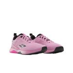 Reebok Women's Nanoflex Tr 2 Sneaker, Jasmine Pink/Black/Laser Pink, 8.5