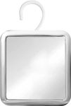 Mirrorvana Fogless Shower Mirror for Shaving with Hook for Hanging, Anti Fog Shatterproof Surface (Chrome)