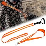 CROSSHIP Deer Drag Harness Hunting Gear, Heavy Duty Safe Reflective Drag Rope Deer Pulling Harness, with Adjustable Shoulder Strap & Non-Slip Handle, Quick & Easy Prey Transport Hunting