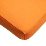 American Baby Company Supreme 100% Natural Cotton Jersey Knit Fitted Crib Sheet for Standard Crib and Toddler Mattresses, Orange, Soft Breathable, for Boys and Girls