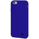 Amzer Soft Silicone Skin Fit Jelly Case Cover for Apple iPhone 6, Retail Packaging, Blue