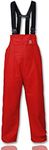 RainRider Rain Pants for Men Women Waterproof Rain Gear Bib Overalls Trousers for Fishing Hunting, Red, X-Large