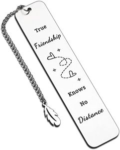 Long Distance Friendship Bookmark Going Away Gifts for Women Men Best Friends BFF Besties BFF Soul Sisters Girls Teens Kids Leaving Moving Birthday Christmas Graduation Wedding Farewell Gifts for Her