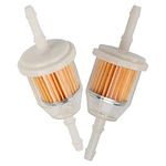 AM116304 Fuel Filter 25 050 22-S for John Deere Kohler 120-436 GY20709 For 1/4" and 5/16" Fuel Line Replaces 71-5960 120-436 GY20709 38666 149-2206-01 21541500 98021