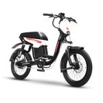 Motovolt URBN E Bike | URBN Standard Long Range | Range up to 120 Kms in Pedal Assist Mode | Electric Cycle (Red & White)