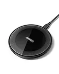 Anker 315 Wireless Charger (Pad), 10W Max Fast Charging - Compatible with iPhone 15/14/13 Series, Samsung S22, AirPods, Samsung Buds, Google Buds, and More - Wall Charger Not Included