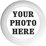 Infusion Custom Photo or Company Logo Ultimate Frisbee Disc – 175g, White, Personalized Wham-O Frisbee for Gifts and Events