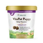 NaturVet 70 Count VitaPet Puppy Plus Breath Aid Soft Chews