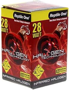 Reptile One 28 Watt Infrared Heat Globe Bulb Lamp Eqv 40W Eddison Snake, Lizard