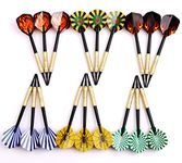 MAXMAU 18 pcs of Soft Tip Darts 10g Slim for Electronic Dartboard