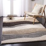 Sifa Carpet Hand Made Soft Fluffy Shag Area Rugs with 2 Inch Thickness (2x6 Feet White)