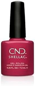 CND Shellac UV Gel Nail Polish, Red Baroness, Red Baroness, 7.3 ml