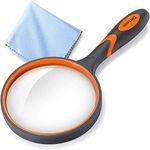 Dicfeos Magnifying Glass 10X Handhe