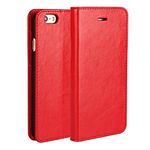 SunYoo for iPhone 5 5S SE 2016 Wallet Case with Card Holders Men Women étui Coque for iPhone SE2016 Porte Feuille Carte Pour Homme Femmes Leather Cover for iPhone5 iPhone 5S Red