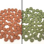 Stick On Glass Fish Food Treats | Spirulina Algae Plankton Shrimp Tablets Tank (Spirulina & Algae Tablets, 100g)