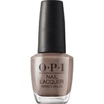 OPI Nail Lacquer, Over the Taupe, Brown Nail Polish, 0.5 fl oz