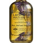 Provence Beauty Lavender: Lavender Scented Multi-Use Oil For Face, Body & Hair - Hydrates Skin & Restores Hair'S Natural Shine - Enriched W/Apricot Oil & Fractionated Coconut Oil - 4Oz. | Provenc