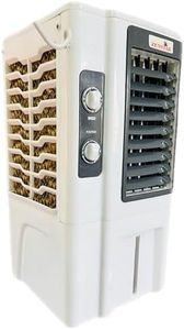 Zenstar® Elegent Personal Air Cooler-15 L For Home Bed Room Turbo fan Technology Powerful Air Throw 3-Speed Control 4-Way Air Deflection High Density Honeycomb pads Small Size 2-yr Warranty Indian 10L