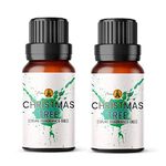 Aroma Energy | Christmas Tree Fragrance Oil 20ml (2 x 10ml) - Highly Scented Oil for Making Candle, Soap, Wax Melt, Diffuser etc