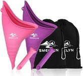 SMEKLYN Female Urination Device Women Pee Funnel Reusable Silicone Urine Cup Female Urinal Post Surgery Pee Standing Up Perfect for Camping Hiking Travel Road Trip Accessories-Plus Size