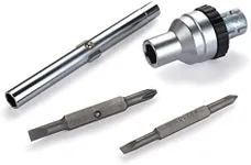 Woodriver 7-Function Ratcheting Screwdriver Turning Kit