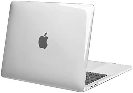 MOSISO Compatible with MacBook Pro 13 inch Case 2024, 2023, 2022, 2021-2016 M2 M1 A2338 A2251 A2289 A2159 A1989 A1708 A1706 with/Without Touch Bar, Plastic Hard Shell Case Cover, Crystal Clear